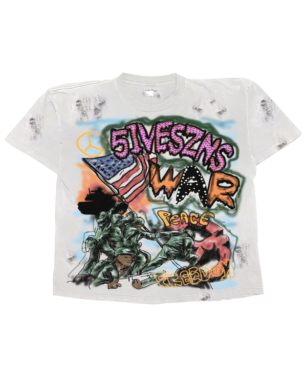 PEACE AND WAR TEE
